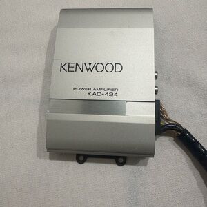 KENWOOD KAC 424 POWER AMPLIFIER Untested with wire harness